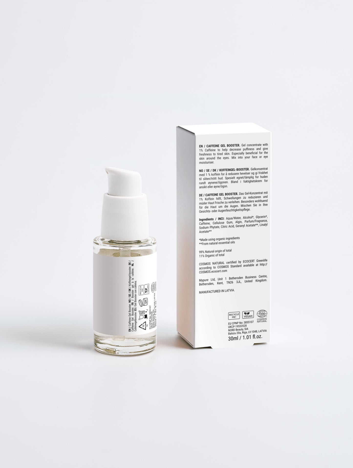 Caffeine Gel Booster 30 ml / 1.01 fl oz