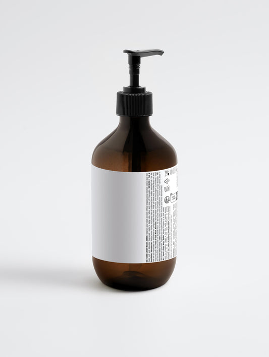 Hand & Body Wash, Patchouli & Amber Vanilla 490 ml / 16.57 fl oz