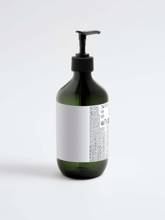 Hand & Body Wash, Peppermint & Dark Cedar 490 ml / 16.57 fl oz